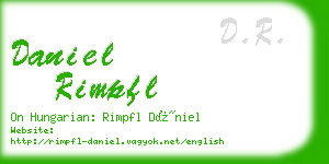 daniel rimpfl business card